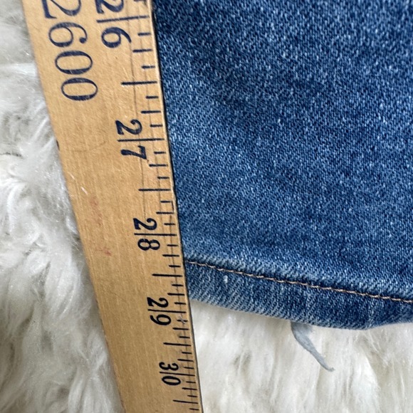 Vintage 80s Action Casuals by Levi Strauss Men's Blue Denim Jeans 40x30 Trashed‎ - Picture 6 of 14